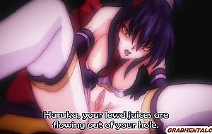 Japanese anime gets licked and fingered her wetpussy