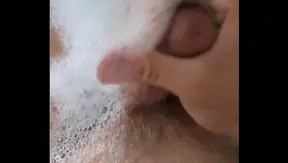 Soaked Horny: Hot Gays Jack Off Together in Steamy Luxury Tub – 18+