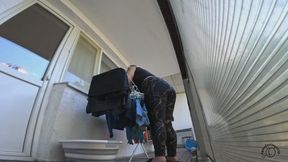 Balcony Laundry Gas Fresh Air, Dirty Secret