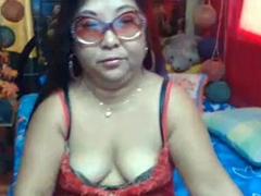 Asian BBW Milf on Webcam
