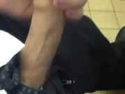 Danger wank in the security office