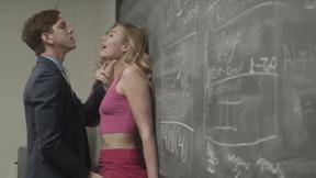 ”Prof Wiener Manhandles College Girl!”