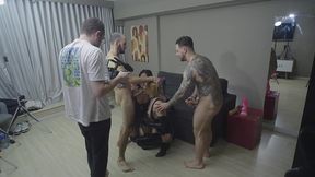 behind the scenes-vivian lona - natasha rios - fisting battle, 2 naughty girls recive 100% only anal and dap by 2 monster cocks , atogm ,cum in the ass gape , dap, high heels,-lxat10