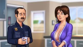 Summertime Saga Reworked - 6 Officer Has Bad News By Misskitty2k