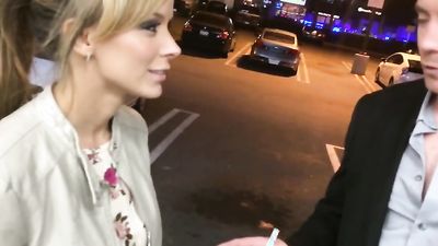 Slim milf best blowjob giver sucking all his meaty dick then gets her cunt filled nicely