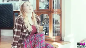 River Lynn seduces stepmom Lindsay with her long, intense cock