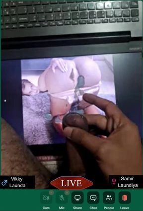 Security guard cums seeing Samir's panty pulled down