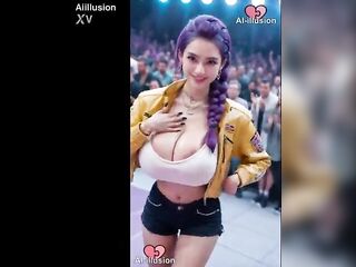 Rumi@kpop demon hunters dancing (AI-generated) (No live-action)