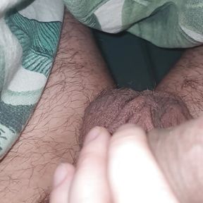 Step mom woke up step son with low handjob