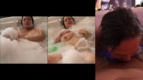 madura latina tetona culona en el jacuzzi meada y follada