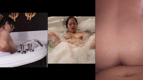 madura latina tetona culona en el jacuzzi meada y follada