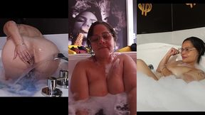 madura latina tetona culona en el jacuzzi meada y follada