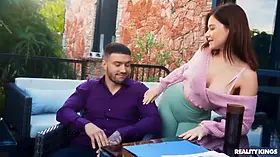 Alexis Wilson & her business partner cheat in a sneaky realitykings video