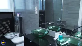 Stepmom seduces girlfriend lesbian