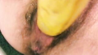 Messy Pissy Banana Cum