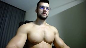 Muscle, Flexing, Big Nipples