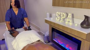Leyne Rodriguez: Intimate Oiled Massage Session Leads To A Wild Happy Ending
