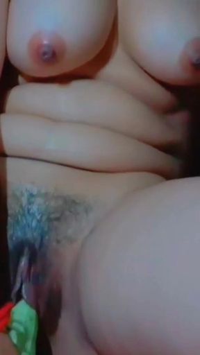 Must-share moment from &quot;Hot pussy is very hot, not cock, feeling with cucumbers, pussy stimulation&quot;