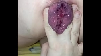 My pumped ass hole