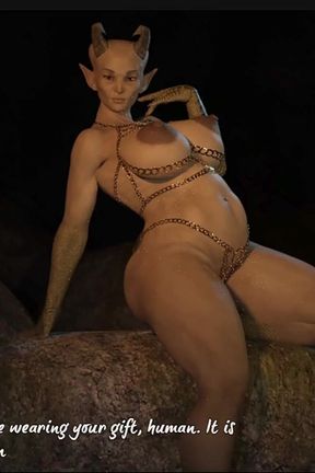 Busty Goblin Girl Filled with a Creampie