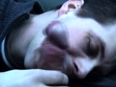 Big-Cock Blowjob in the Car with a Young Swedish Man