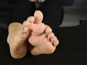 Goddess Harley Sock tease.