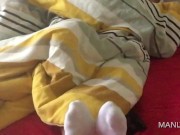 Tiny white ankle socks 2 - Manlyfoot - Let me know what you would like to 👁 in future video's ⬇️