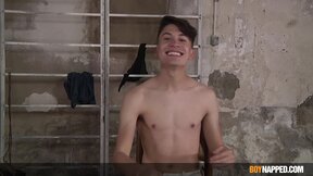 Submissive Danny Bianchi receives a big cock as prize