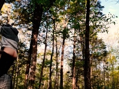 Sage Eldritch - Outdoors Buttcrack Taking Down the Hammock