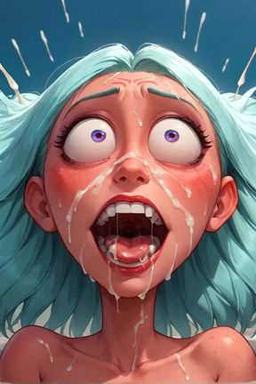 Squirting Penises &amp; Alien Cream: Mind Break Beach Orgasm