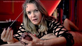 Empress Bella Sadic Loves to Penetrate All Her Slave Husband's Holes