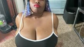 giantess - Boob Bouncing, Bra Stuffing & Swallowing – Giantess Discipline Session, femdom, fantasy, boob bouncing 4k