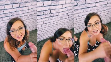 Glasses smothered in hot facial gush stepmom gave me big