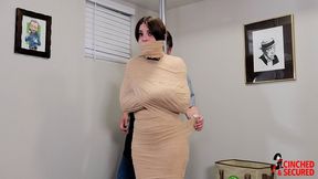 Kat Snow - Egyptian Mummification in Micro Bikini (MP4 Format)