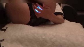 Masturbating in Panties in the Evening