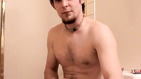 ”Horny straight stud Maxxx Pound released his load after a softcore jerking & s”