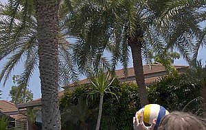 Black teen Jahla and amazing petite lesbian model Deisy Leon posed together