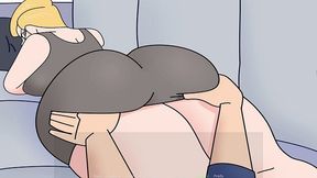 Massaging Lindas Big Ass - Lockdown Dom Hentai Sex Game [18+]