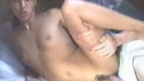 18 year old blonde college chick rides my huge dick with her hairy pussy