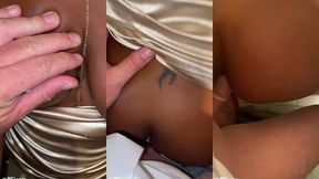 ce soir defi je le tape le temoin du mariage dans les toilettes sextape ...