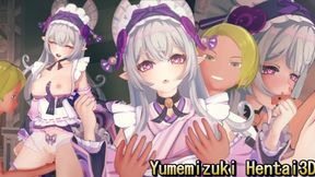 Genshin Impact Yumemizuki Mizuki3d Hentai Animation.(fingering,handjob,blowjob,sex)