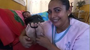 Laughter and Tickles on the Soles: The Fun of Eli and Yoryina!