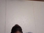 Bussin a Fat nut on camera