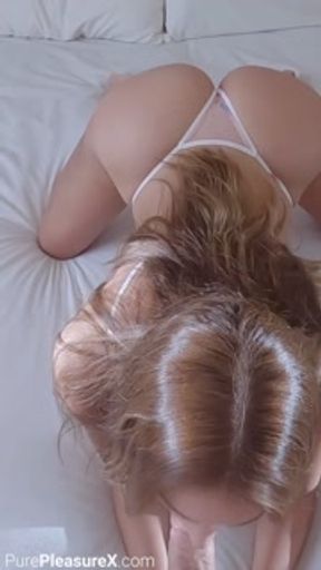 Perfect Sexy Brunette Loves Big Cock - Vertical Video