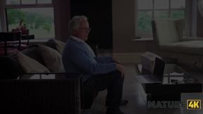 Sam Bourne And April Velvet In Hot Milf Is Making Milkshakes With Her Horny Neighbour And Let Her Husband To Taste It