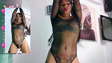 TS Angelique Monroe - Webcam show from August 29, 2023