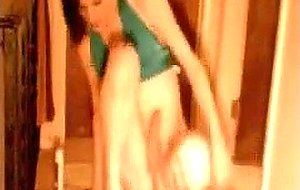 Skinny ladyboy amateur solo
