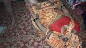 Big milk sister-in-law enjoys drinking