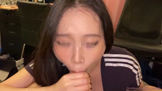 Hot Asian Girlfriend Sucks and Gets Fucked Rough