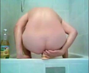 Twink's Dildo Ass Orgasm